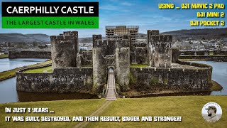 Caerphilly Castle  The Largest in Wales 2nd in Britain [upl. by Amory446]