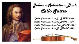 Johann Sebastian Bach  Cello suites in 432 Hz great for reading or studying [upl. by Noonan]