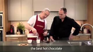 How to make a hot chocolate using an aerolatte milk frother [upl. by Aleksandr379]