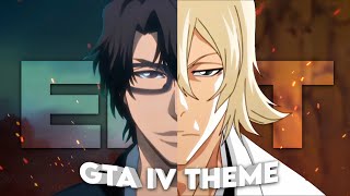 Aizen x Urahara  GTA IV Theme Edit [upl. by Dasa]